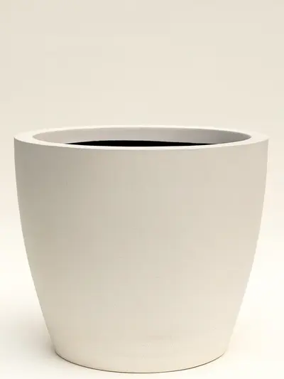 Manolya Beton Saksı No 4 Ø47cm Beyaz -  Saksilar - Lalezar Botanik